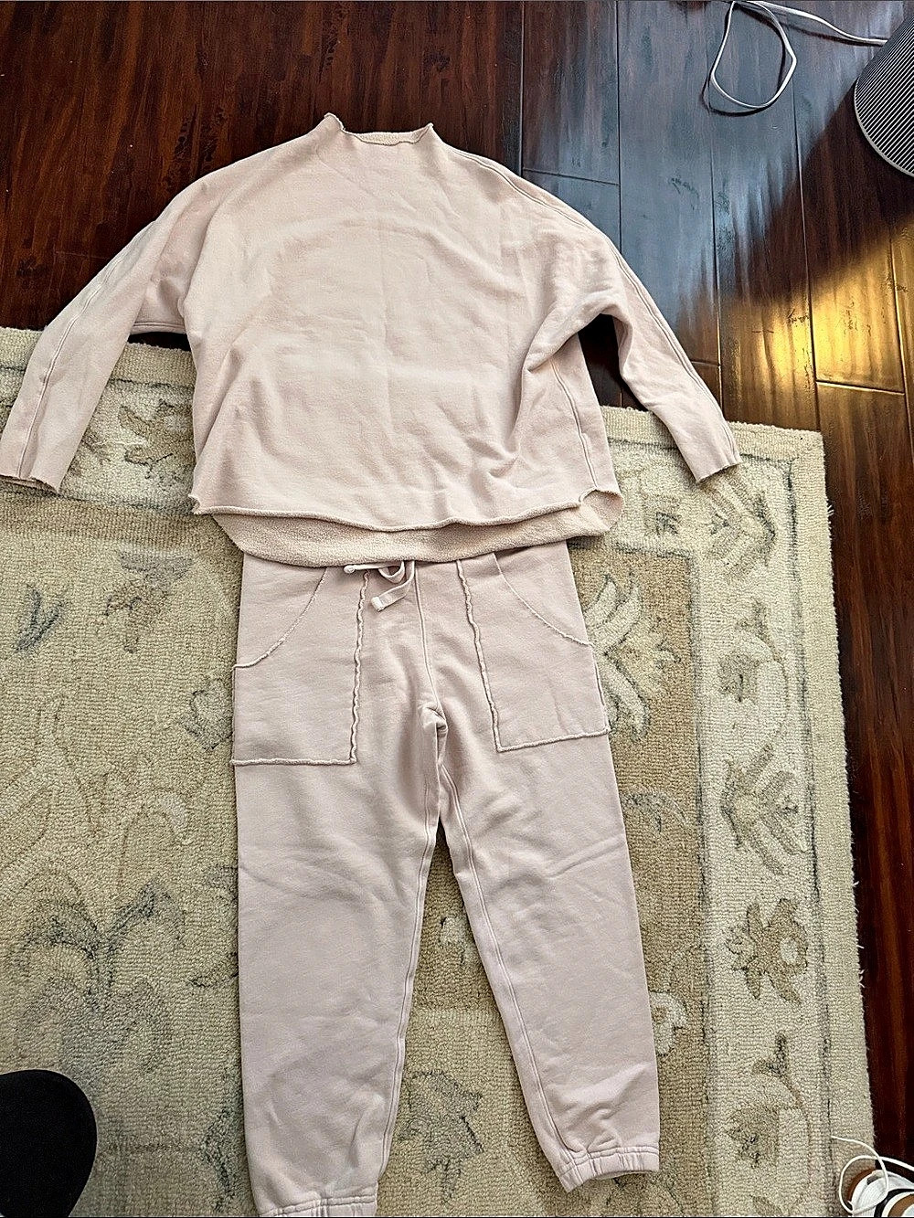 Frank & Eileen Pink Matching Jogger Set Size Medium